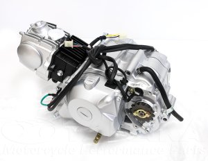 画像2: 12V セル付遠心クラッチ90ｃｃエンジンキット