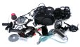 画像1: 12V ステルスブラック　124cc エンジンキット オールキット付き (1)
