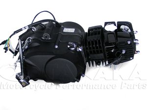 画像3: 12V ステルスブラック☆124cc エンジンキット オールキット付き