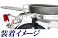 画像4: カブ用　リアキャリア　メッキ(カブ・DX・STD・リトルカブ用) (4)