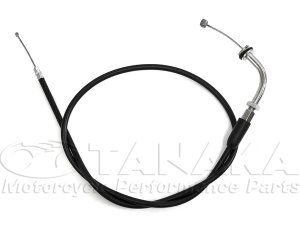 画像1: 田中商会スイッチ付スロットルホルダー用スロットルワイヤー 730mm