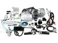 画像1: 12V セル付き 124cc エンジンオールキット シルバー(ミクニキャブレター付き)　 (1)