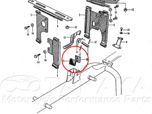 画像4: モンキー Z50M用 シートストッパーラバー　セット