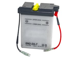 画像1: 6Vバッテリー　6N2-2A-7　キャロット,ポッケ,KS-1等
