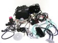画像2: 予約販売☆12V セルつき 124ccエンジン オールキット ステルスブラック (2)
