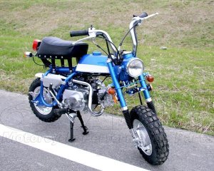 画像2: キットバイクＴＹＰＥ－Ａ・ブルー９０ｃｃエンジン搭載