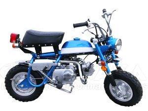 画像1: キットバイクＴＹＰＥ－Ａ・ブルー９０ｃｃエンジン搭載