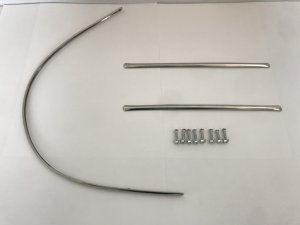 画像1: 弊社シャリー(シャリィ)薄型シート用　モールセット
