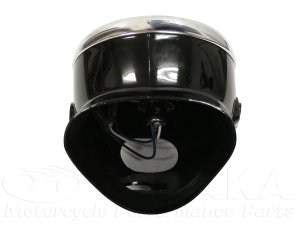 画像4: 初期型6Vダックス　6Vシャリィタイプヘッドライト　ブラック
