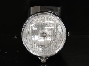 画像2: 初期型6Vダックス　6Vシャリィタイプヘッドライト　メッキ