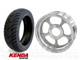 モンキー用12インチアルミキャストホイール4.5J＆KENDAタイヤ120/70-12タイヤセット