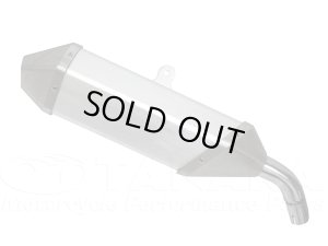 画像1: グロム　MSX125用　コラム　スリップオンマフラー　シルバー