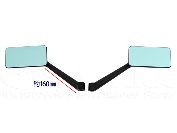 画像2: アルミスマホミラー ブラック (2)