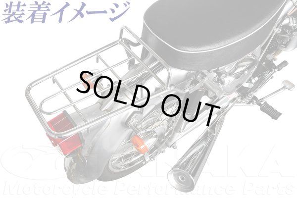 画像3: カブ用 リアキャリア メッキ(カブ・DX・STD・リトルカブ用) (3)