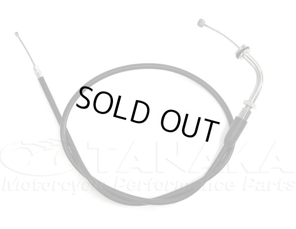 画像1: 田中商会スイッチ付スロットルホルダー用スロットルワイヤー 680mm (1)