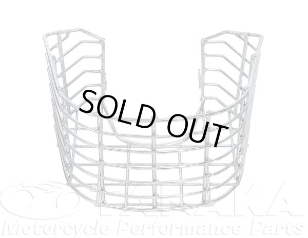 画像2: カブDX・リトルカブ用 インナーバスケット メッキ (2)