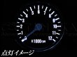 画像2: 汎用（12V）　60mmタコメーター／ブラック (2)