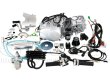 画像1: 12V セル付き 124cc エンジンオールキット シルバー(ミクニキャブレター付き)　 (1)