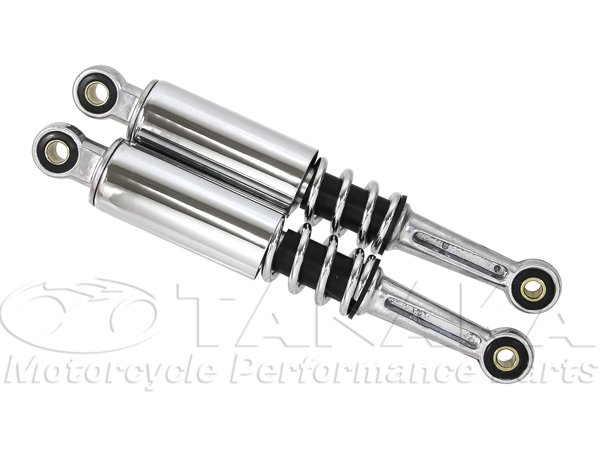 画像1: DAX CT70　TRAIL 70　K2タイプ  リアサスペンション メッキ 280mm (1)