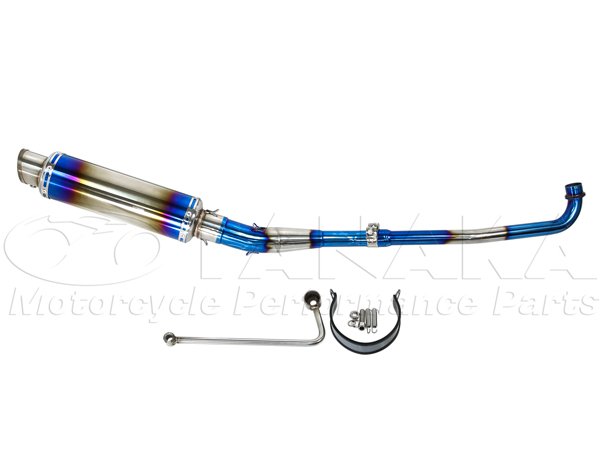 画像3: クロスカブ110(CC110)用 チタンカラーマフラー (3)