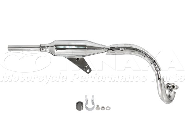 画像2: モンキーZ50Z/Z50ZK1用 純正タイプマフラー(エキゾーストマフラー) メッキ (2)