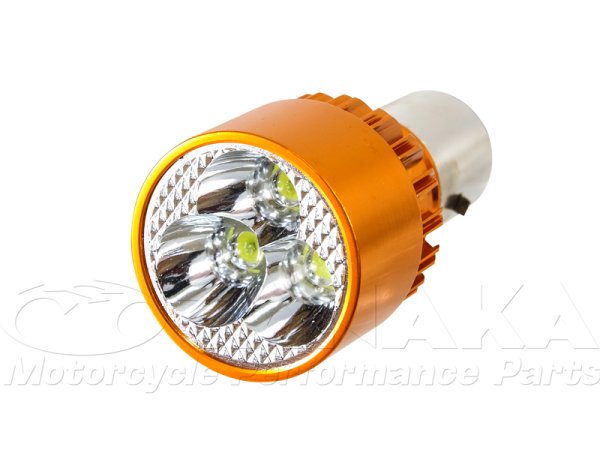 画像1: LED　ヘッドライトバルブ　DC12V　BA20d  (1)