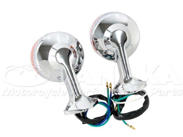 画像2: カブC50STD・DXノーマルタイプリアウインカー左右セット（2個セット） (2)