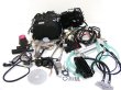 画像2: 予約販売☆12V セルつき 124ccエンジン オールキット ステルスブラック (2)