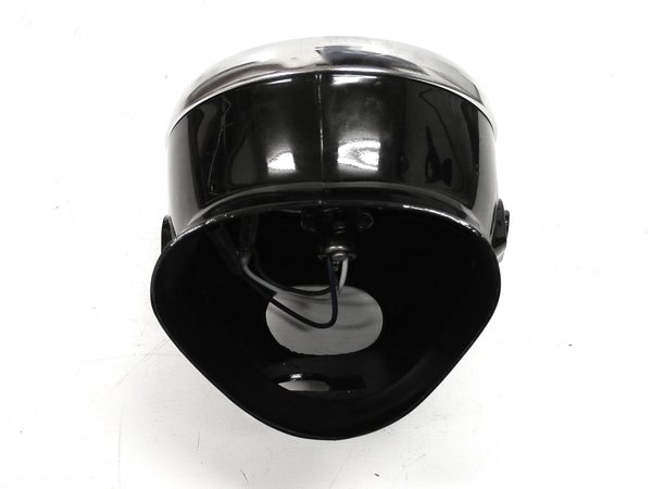 画像2: 初期型6Vダックス 6Vシャリィタイプヘッドライト ブラック・イエロー (2)