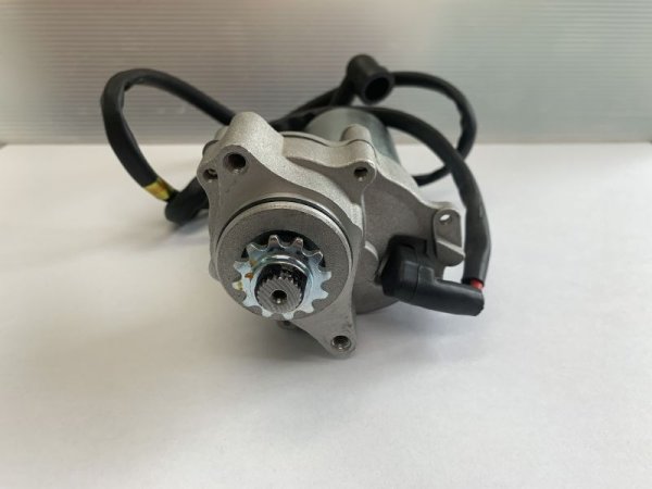 画像3: 667w 124ccセルつきステルスブラックエンジン 用セルモーター (3)