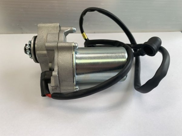 画像2: 667w 124ccセルつきステルスブラックエンジン 用セルモーター (2)