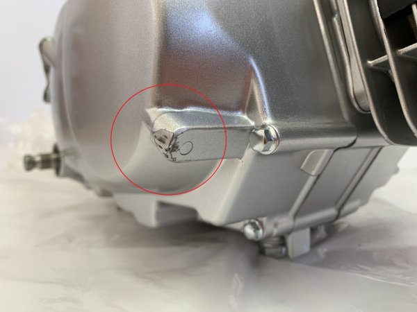 画像2: 【キズあり特価】12V 124ccエンジン オールキット （マニュアルクラッチ4速） (2)