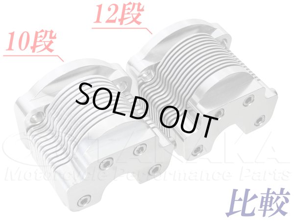 5128wアルミビレタイズオイルクーラー12段｜ モンキーパーツは