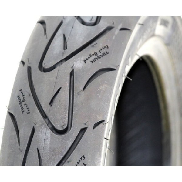 画像3: ティムソン ストリートハイグリップ TS660 90/90-10 50J TL フロント/リア (3)