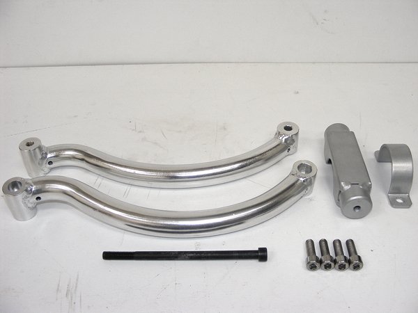 画像3: モンキー用 アルミショートサブフレーム (3)