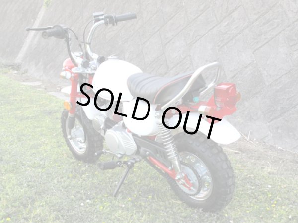 画像2: 50ccエンジン搭載　キットバイクＴＹＰＥ－TL・ホワイト・レッド (2)