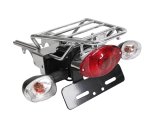 12v モンキー　テールランプ　キャリア　ウインカー ホンダモンキー ナンバー サイドマウント&LEDウインカー