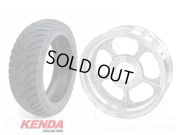 画像1: モンキー用12インチアルミキャストホイール4.5J＆KENDAタイヤ120/70-12タイヤセット (1)