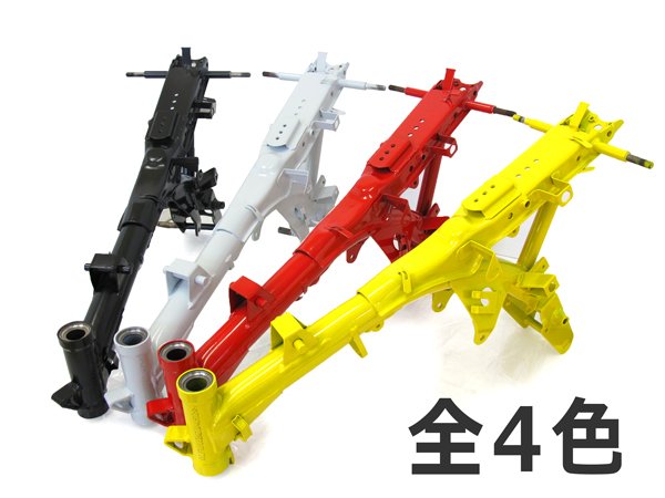 画像1: モンキー用　３cmロングフレーム　イエロー【法人配達可能】 (1)