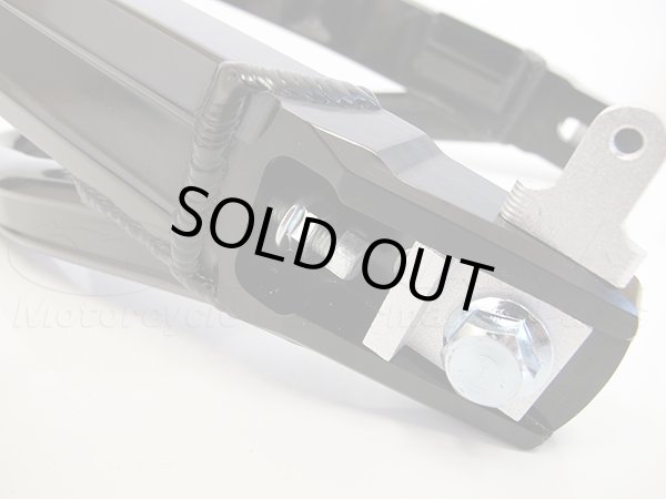 画像4: グロム　MSX125用　スタビ付アルミスイングアームC  ブラック (4)