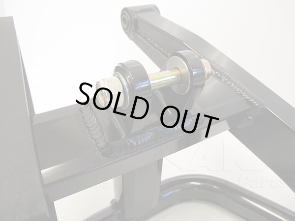 画像5: グロム　MSX125用　スタビ付アルミスイングアームC  ブラック (5)