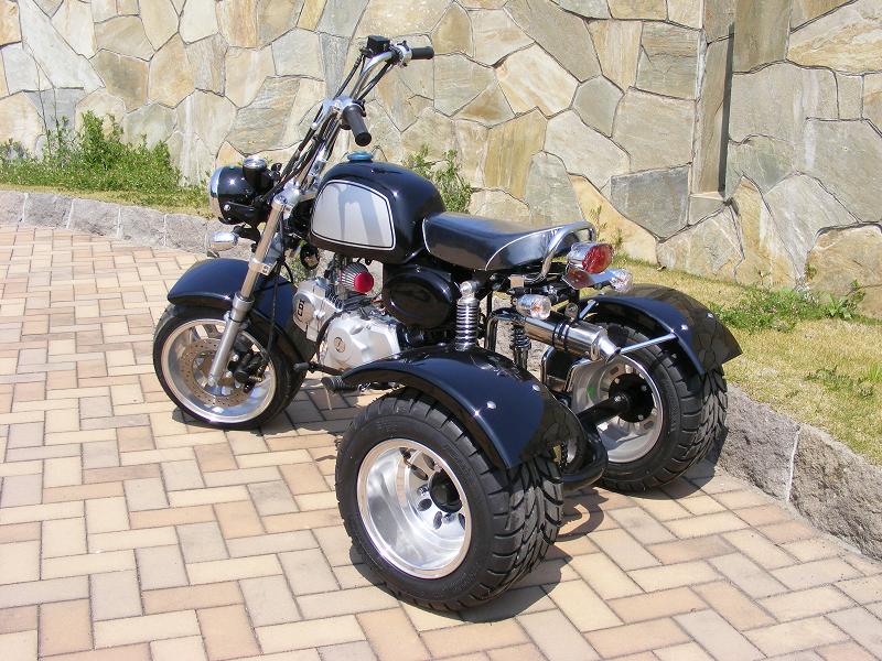 22年 23年生産分は完売しました カスタマイズ自由 カスタムトライク モンキーパーツはバイクパーツ通販専門店の田中商会